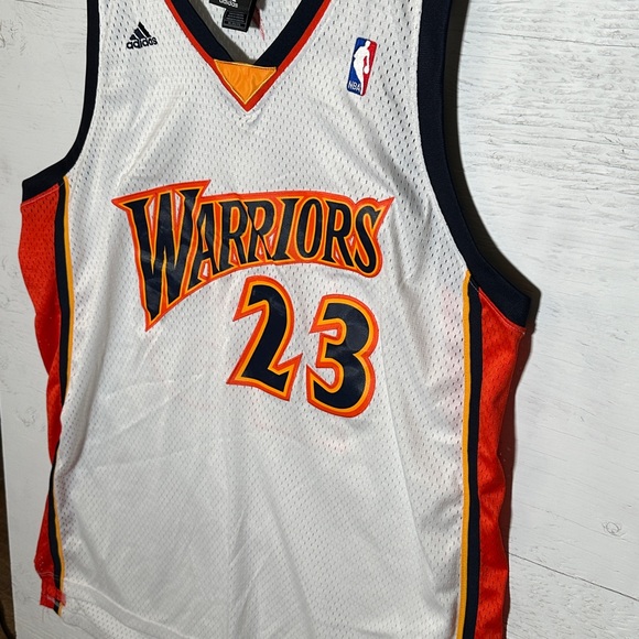 Warriors basketball jersey Jason Richardson Golden State Warriors Jersey 56 - Picture 8 of 11
